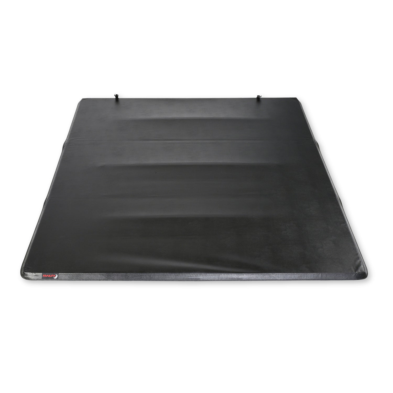 Soft Tri-Fold Non-Lockable Black Vinyl With Aluminum Rails by TrailFX