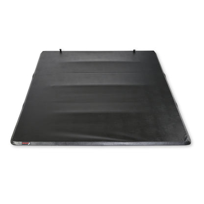 Soft Tri-Fold Non-Lockable Black Vinyl With Aluminum Rails by TrailFX