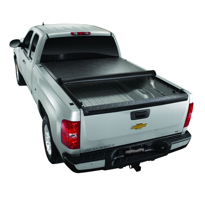 Soft Roll-Up Velcro (R) Lockable With Tailgate Lock Black Vinyl With Alum Rails by TrailFX