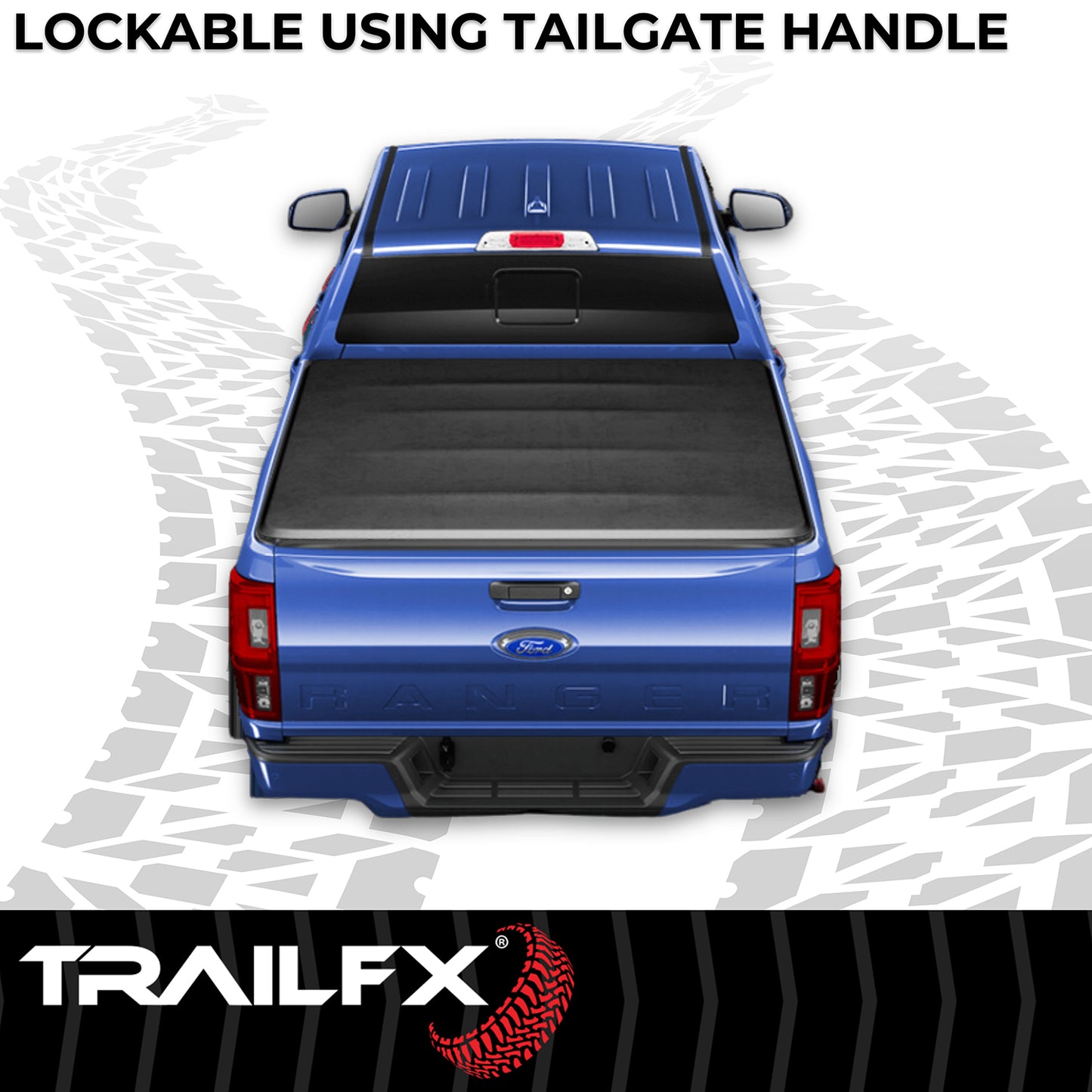 Black Vinyl With Aluminum Rails by TrailFX