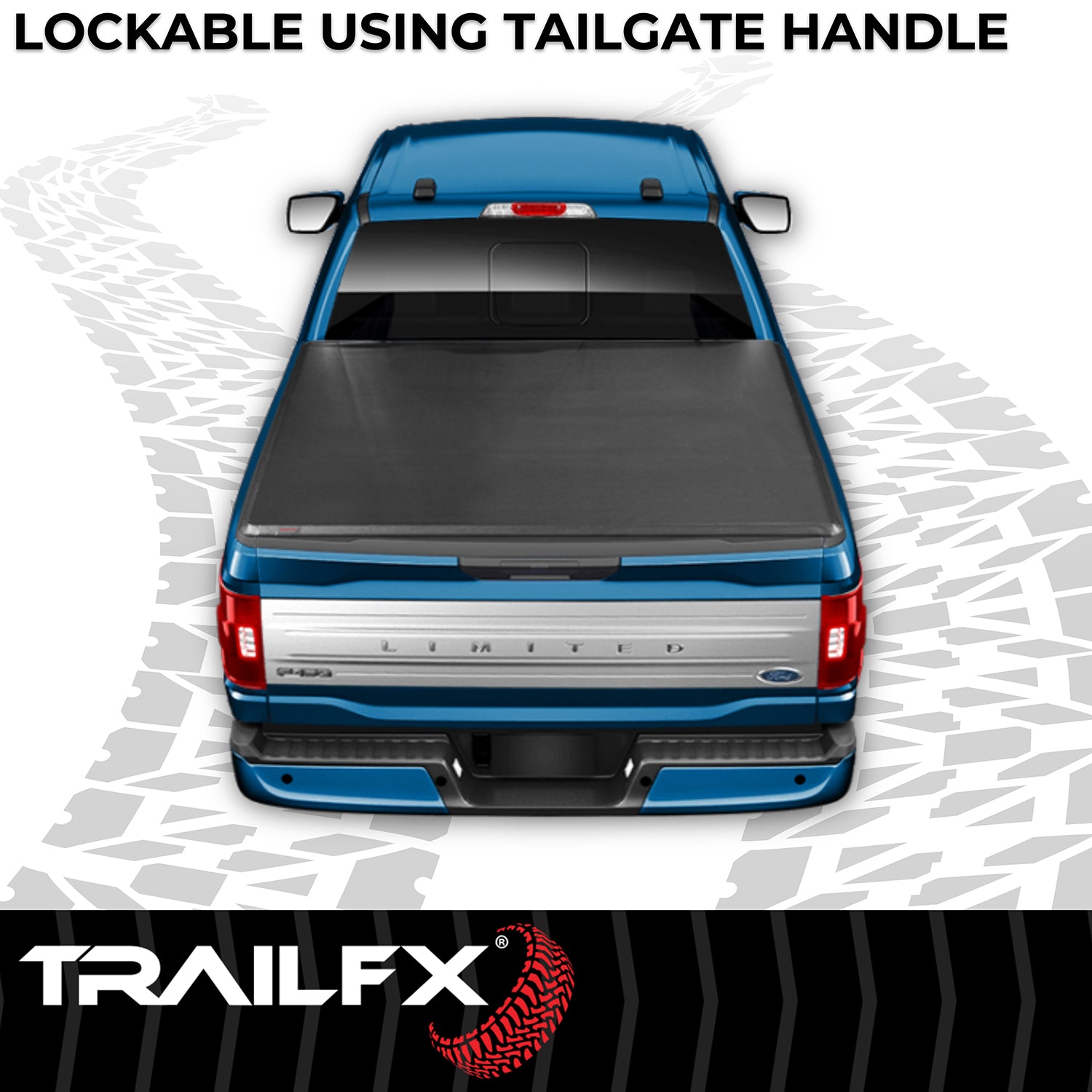 Black Vinyl With Aluminum Rails by TrailFX