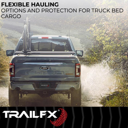 Trail FX Tonneau Cover TFX6001, Manual Retractable,Key Lockable by TrailFX