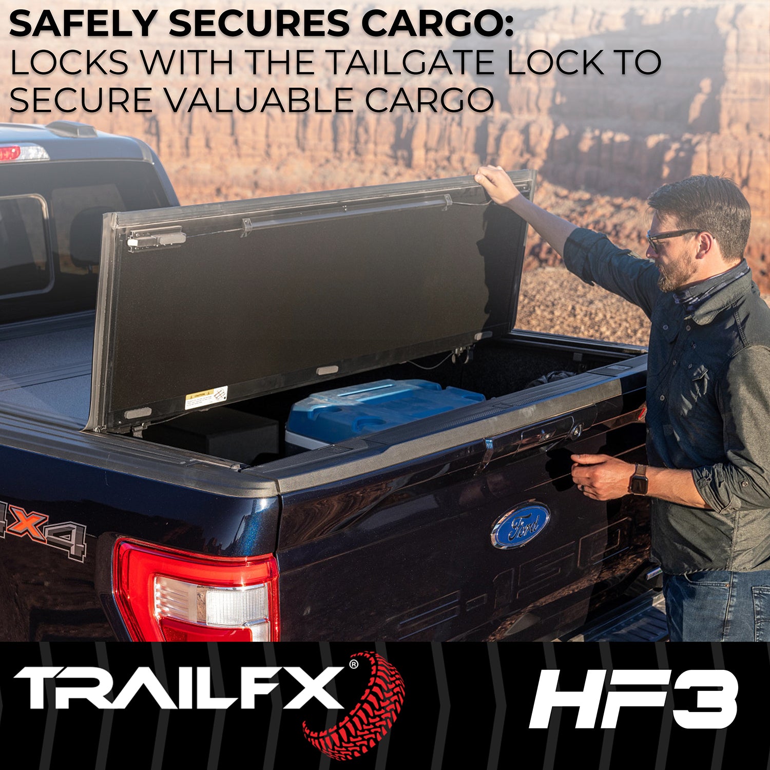 HF3 Hard Tri-Fold by TrailFX