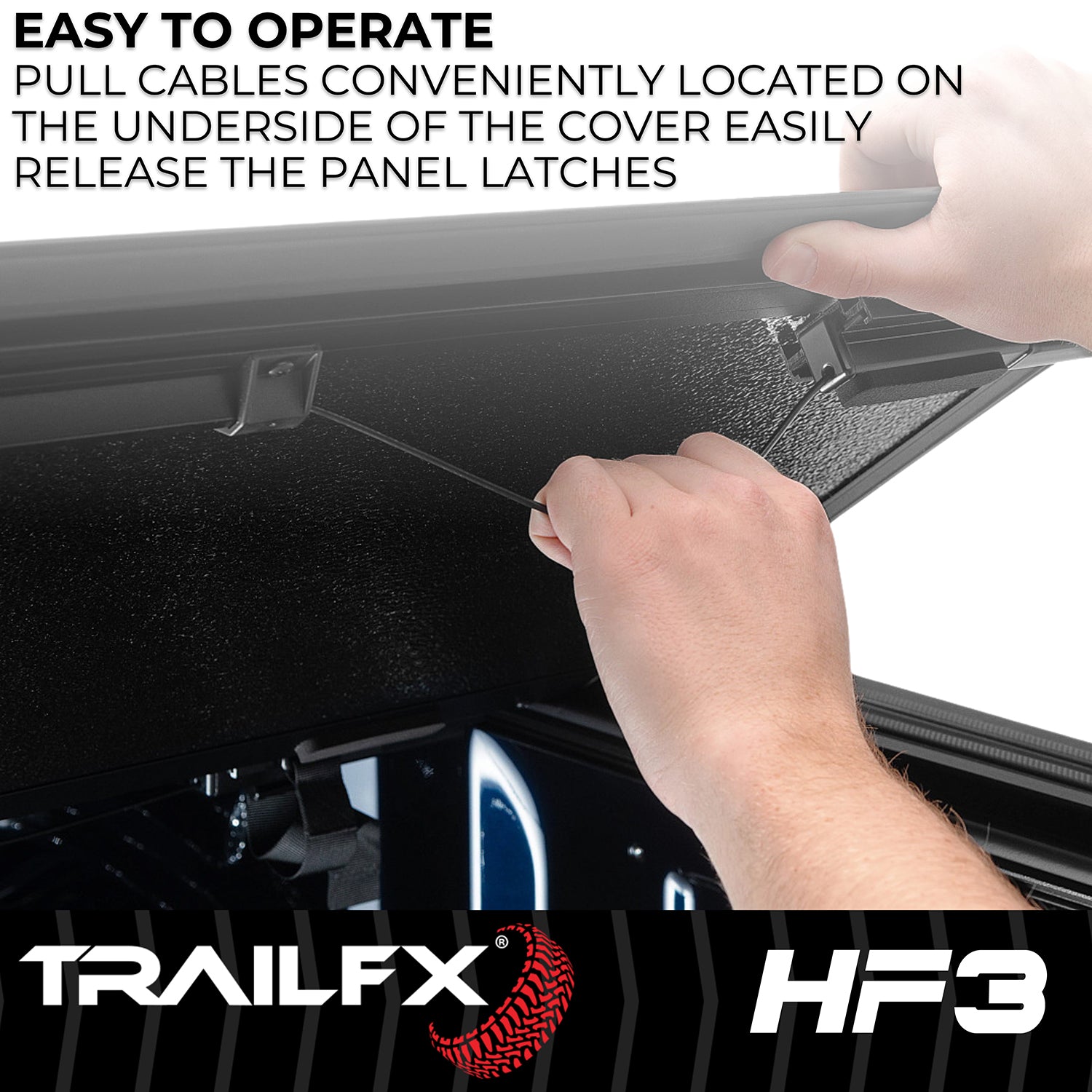 HF3 Hard Tri-Fold by TrailFX
