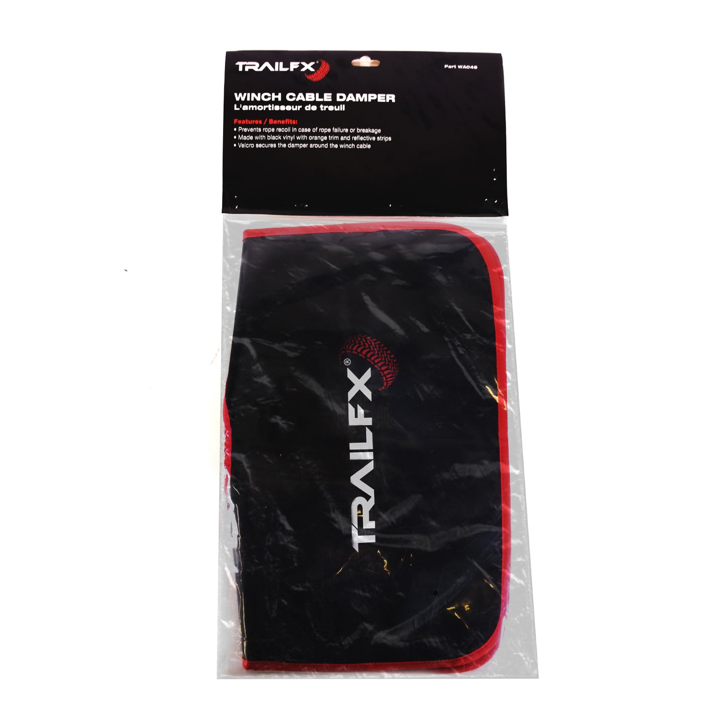 Drape Over Cable To Absorb Cable Whip by TrailFX