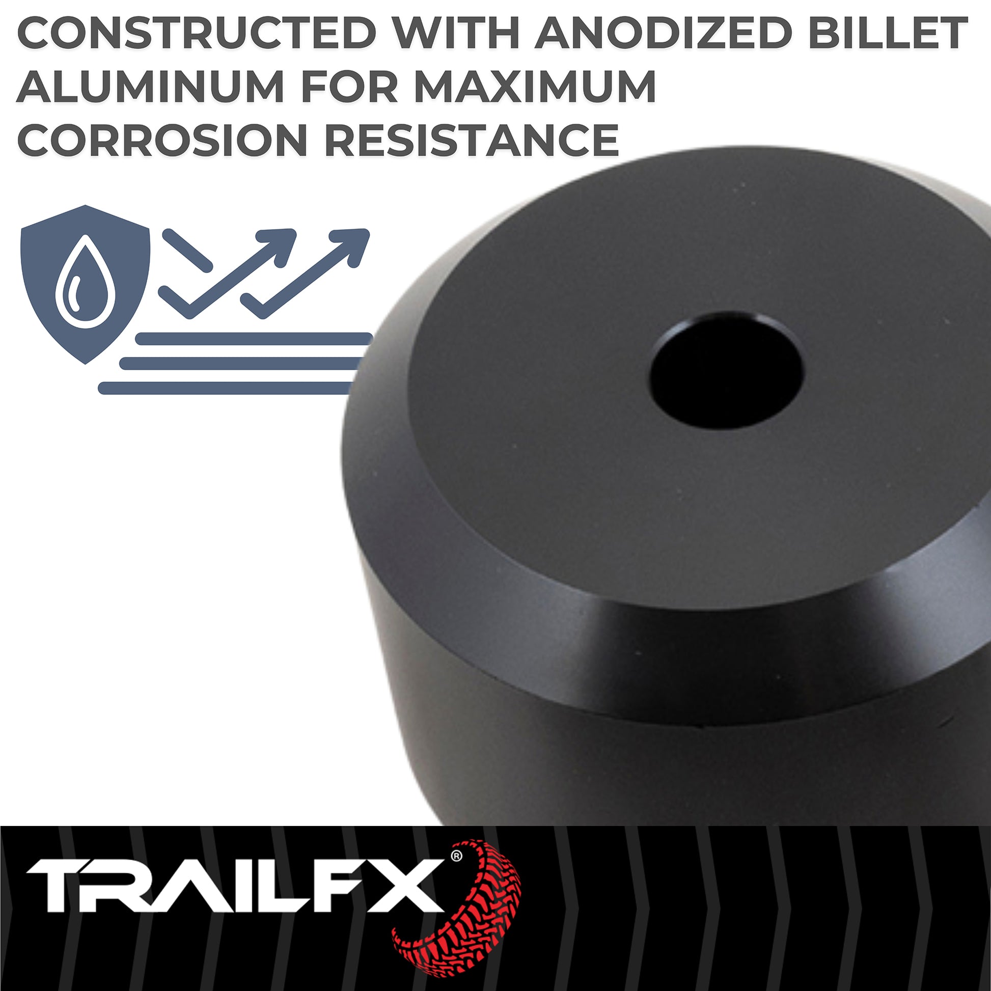 With Spacers/ Installation Hardware by TrailFX