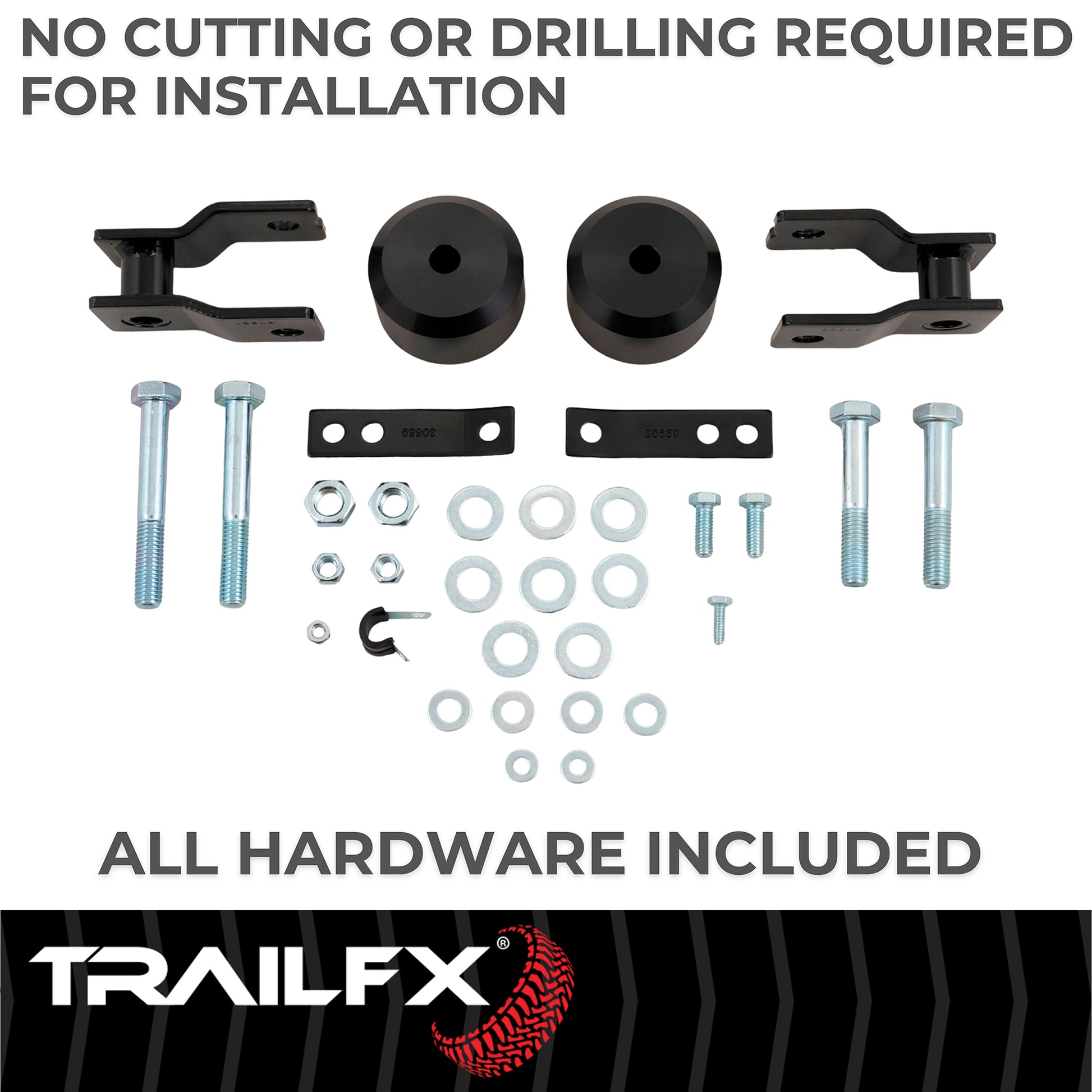 With Spacers/ Installation Hardware by TrailFX