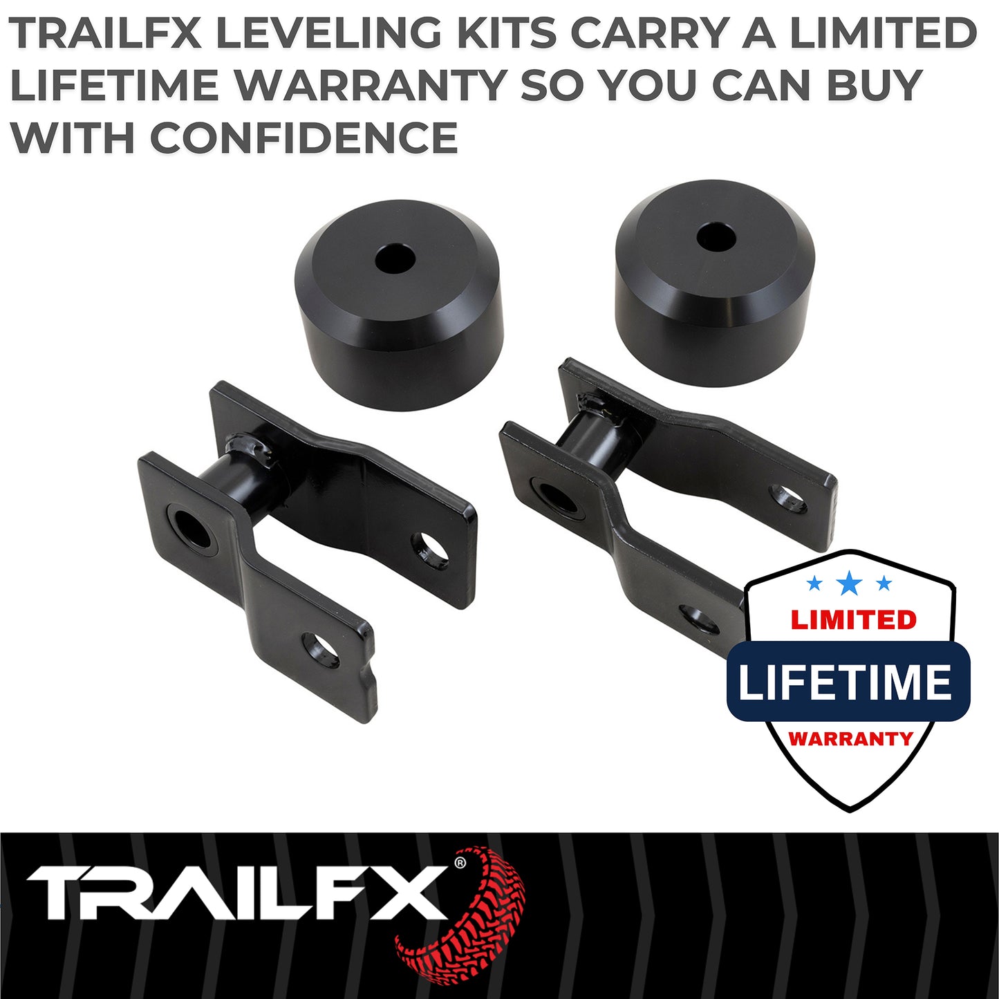 With Spacers/ Installation Hardware by TrailFX