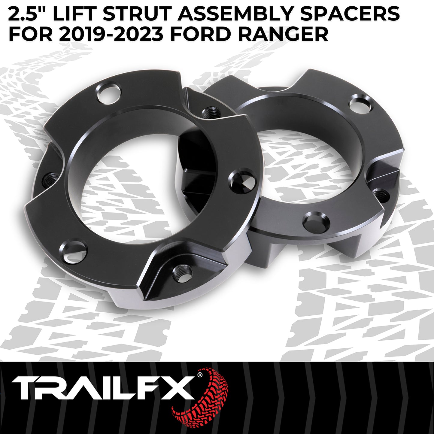 With Spacers/ Installation Hardware by TrailFX