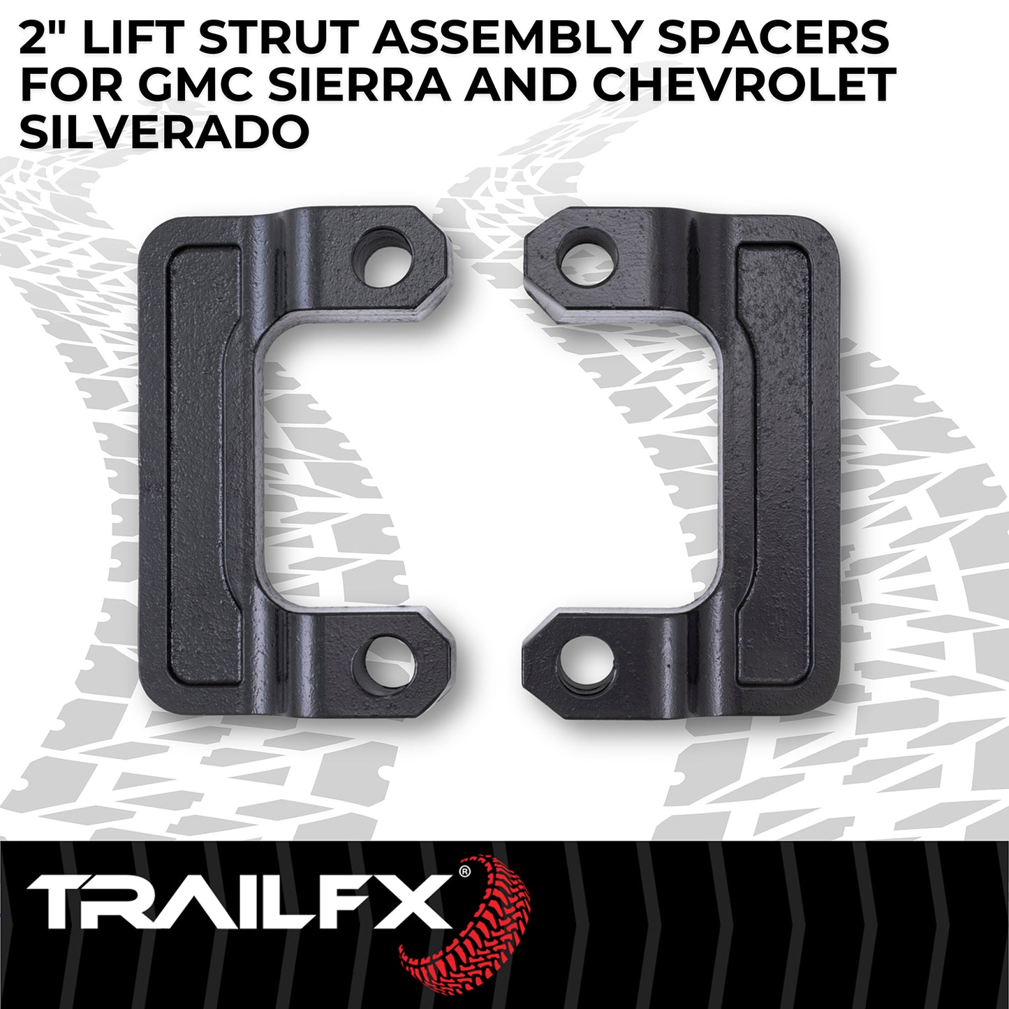 With Strut Spacers And Installation Hardware by TrailFX