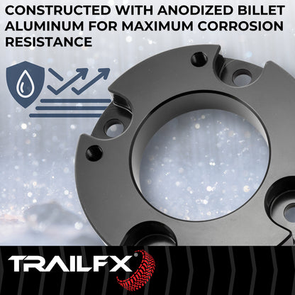 1-1/2 Inch Lift, Strut Assembly Spacers, With Spacers/ Installation Hardware by TrailFX