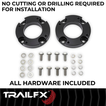 1-1/2 Inch Lift, Strut Assembly Spacers, With Spacers/ Installation Hardware by TrailFX