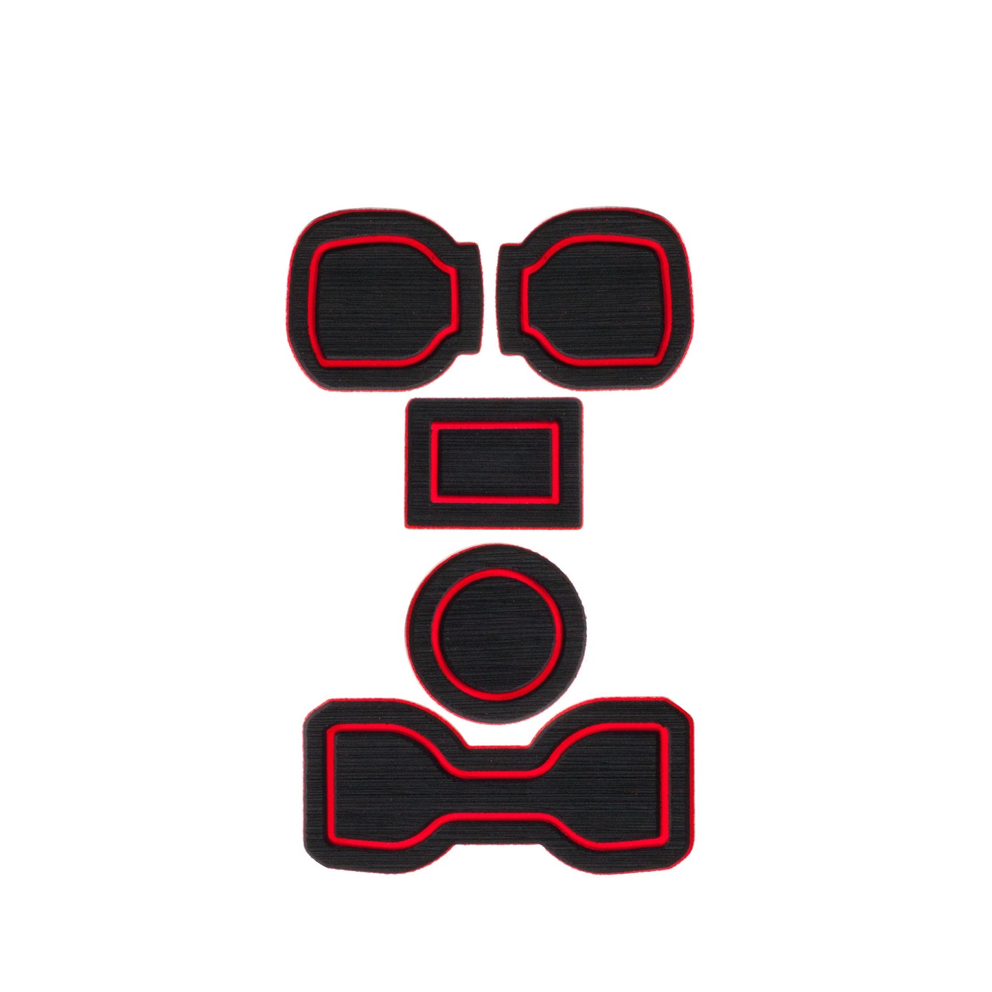 Center Console Cup Holder Inserts Fits 2016-2023 Toyota Tacoma by Tufskinz.com