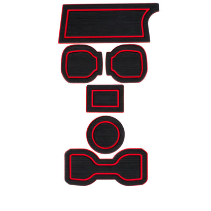 Center Console Cup Holder Inserts Fits 2016-2023 Toyota Tacoma by Tufskinz.com