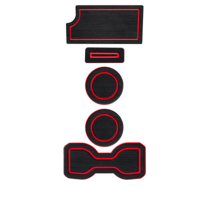 Center Console Cup Holder Inserts Fits 2016-2023 Toyota Tacoma by Tufskinz.com