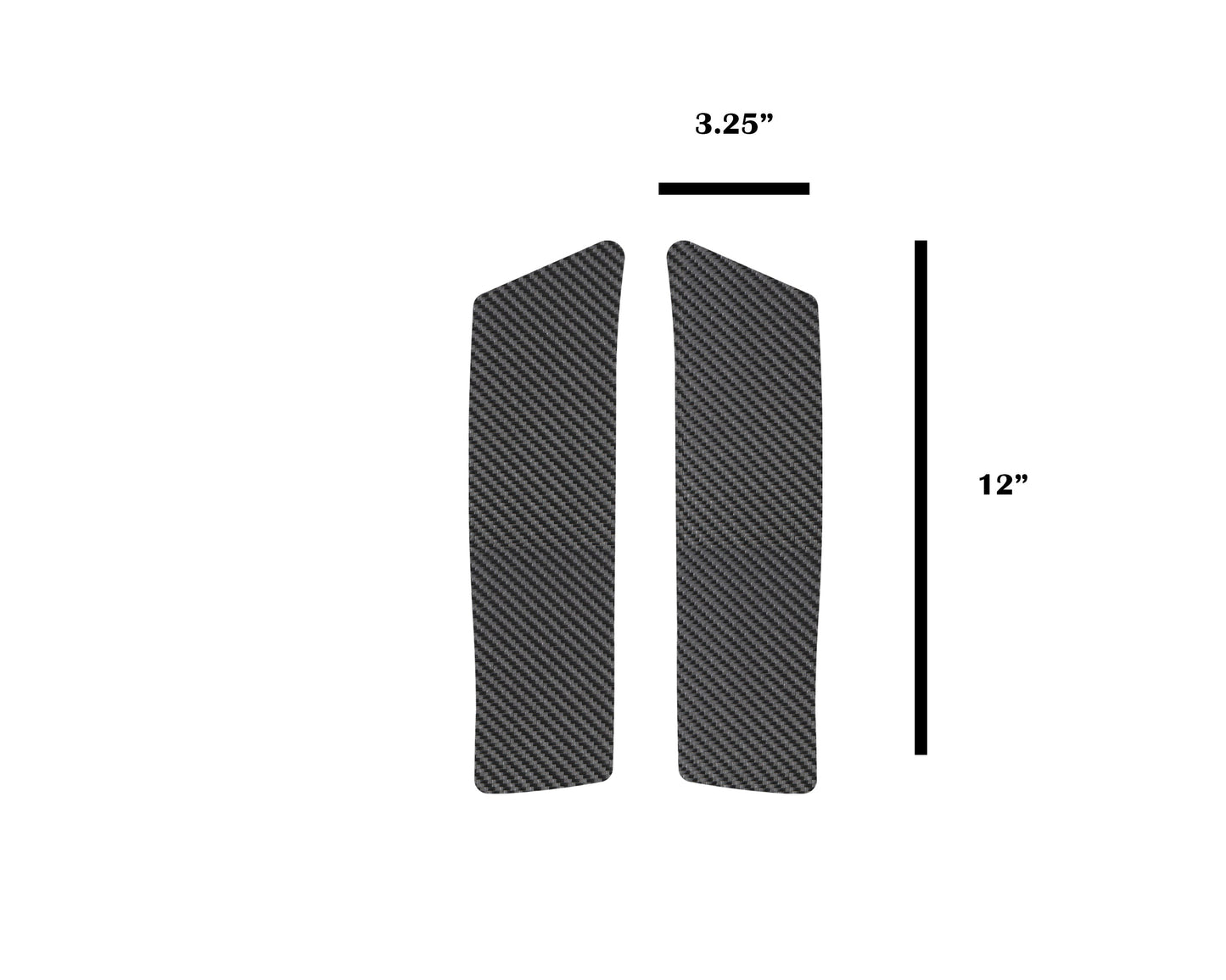 Rear Fender Protection Overlays Fits 2005-2015 Toyota Tacoma by Tufskinz.com