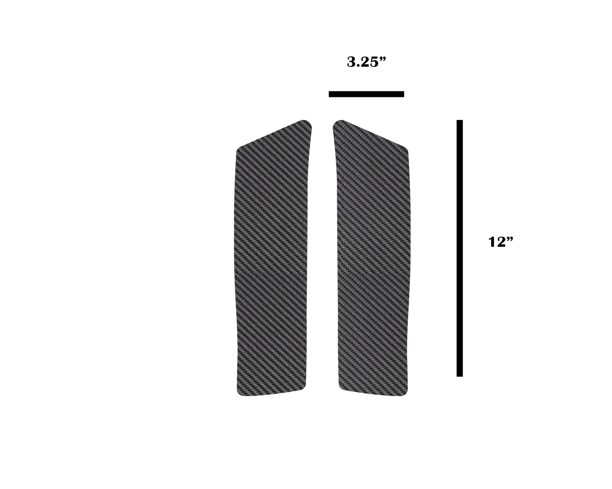 Rear Fender Protection Overlays Fits 2005-2015 Toyota Tacoma by Tufskinz.com