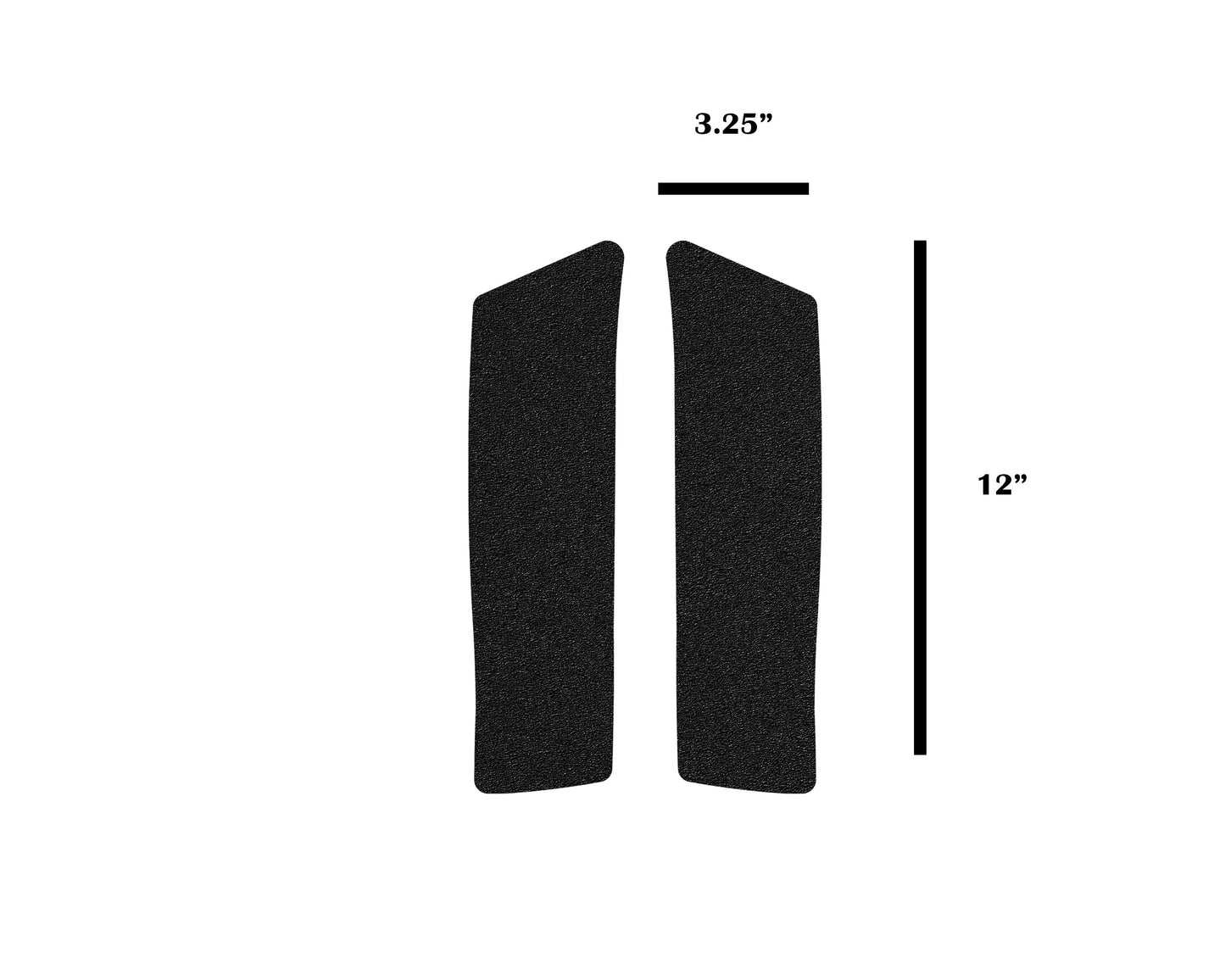 Rear Fender Protection Overlays Fits 2005-2015 Toyota Tacoma by Tufskinz.com