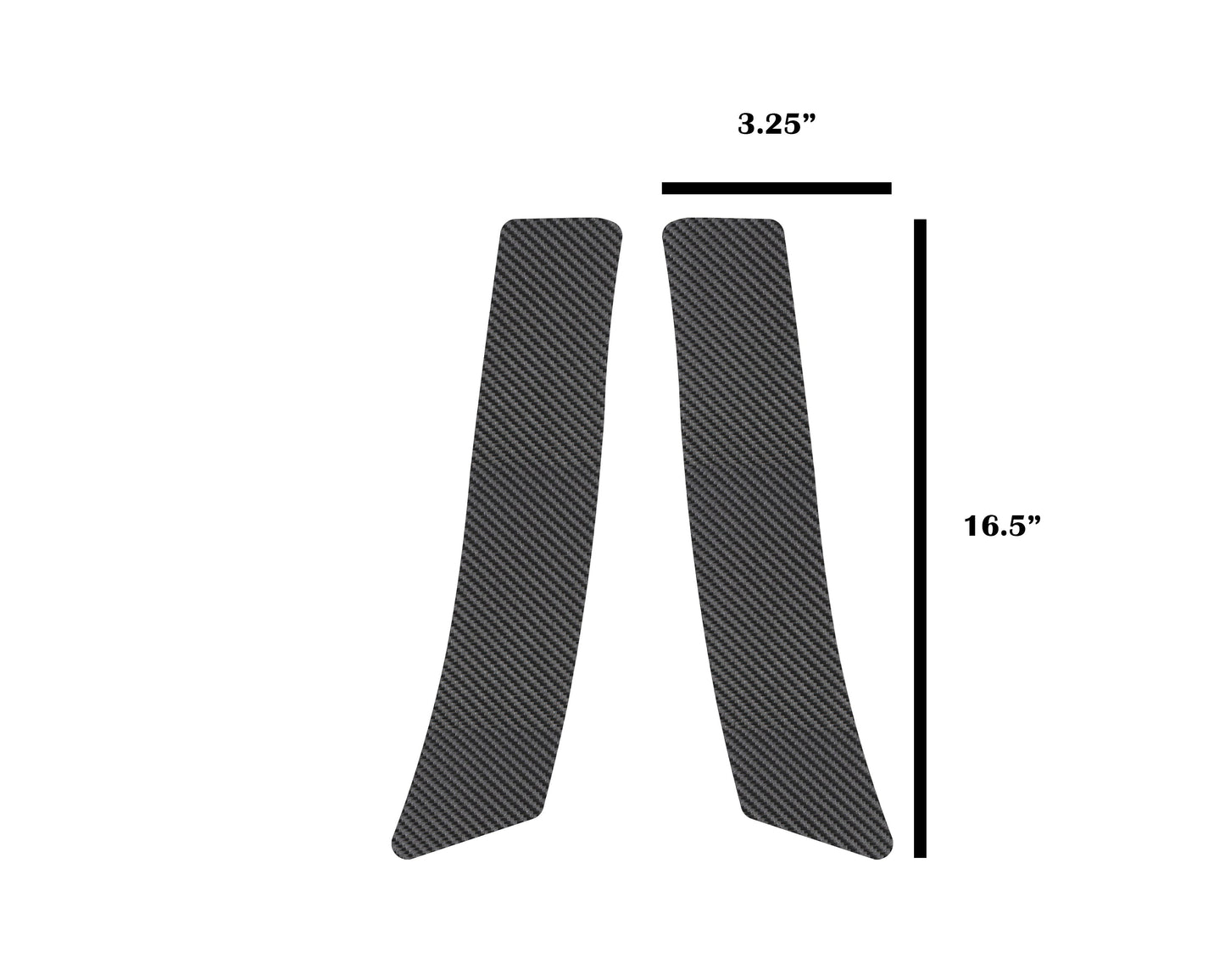 Rear Fender Protection Overlays Fits 2005-2015 Toyota Tacoma by Tufskinz.com