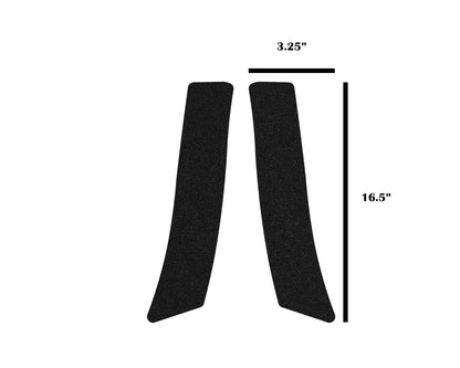 Rear Fender Protection Overlays Fits 2005-2015 Toyota Tacoma by Tufskinz.com