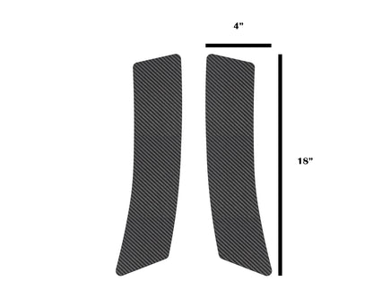Rear Fender Protection Overlays Fits 2005-2015 Toyota Tacoma by Tufskinz.com