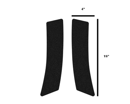 Rear Fender Protection Overlays Fits 2005-2015 Toyota Tacoma by Tufskinz.com