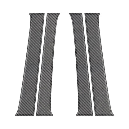 Door Pillar Overlays Fits 2016-2023 Toyota Tacoma by Tufskinz.com