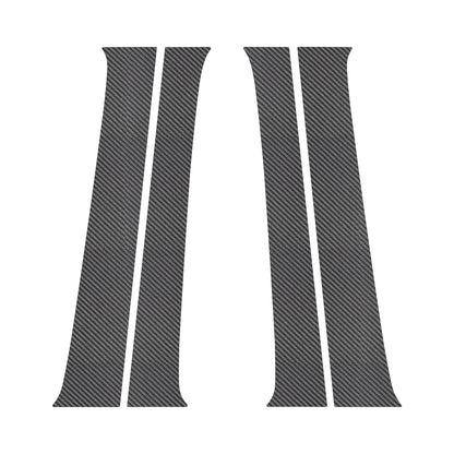 Door Pillar Overlays Fits 2016-2023 Toyota Tacoma by Tufskinz.com