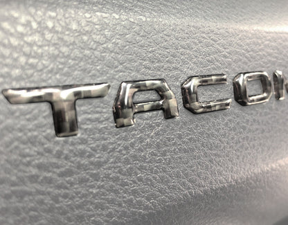 Glove Box Letter Inserts Fits 2016-2023 Toyota Tacoma by Tufskinz.com