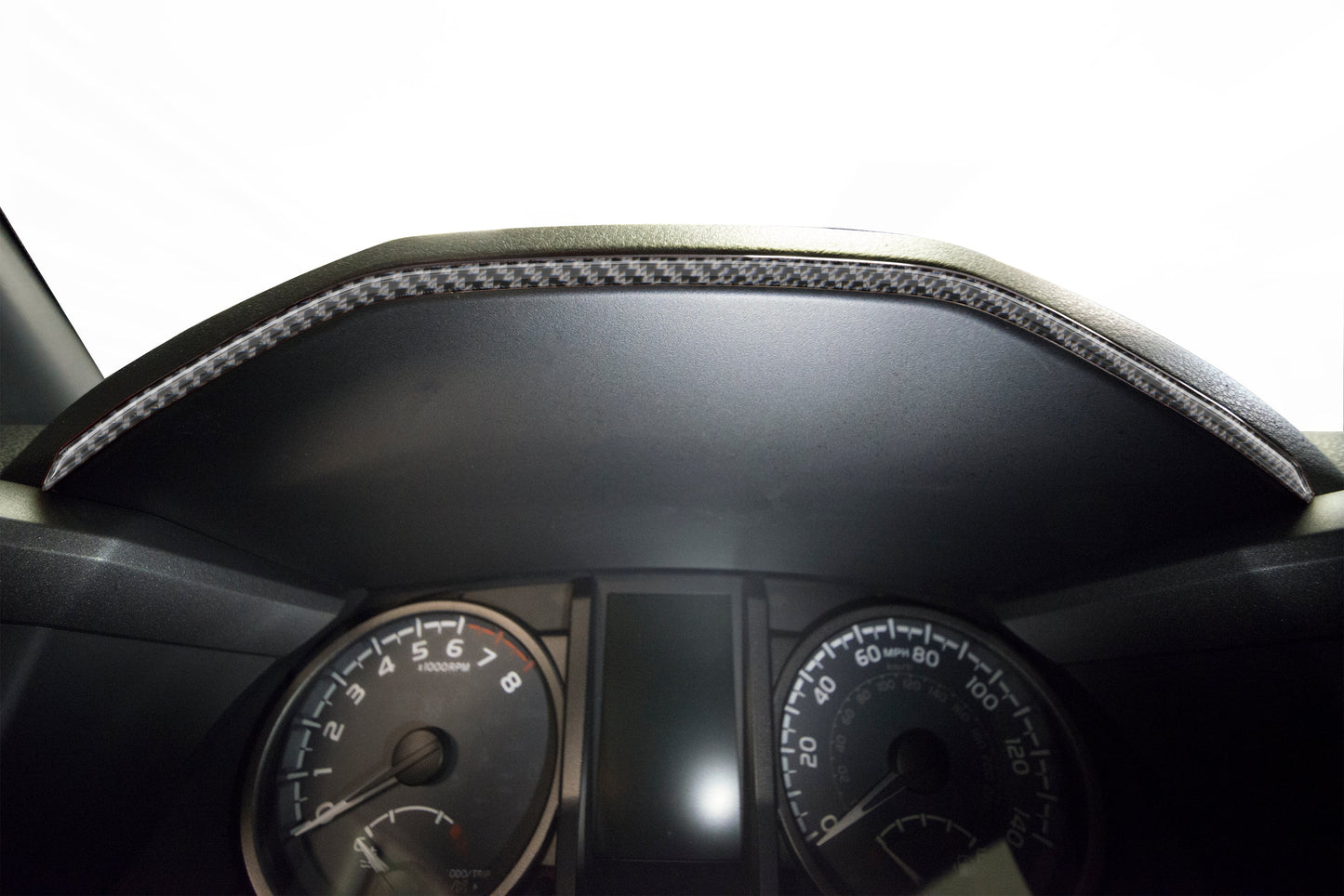 Dashboard Accent Overlay Fits 2016-2023 Toyota Tacoma by Tufskinz.com