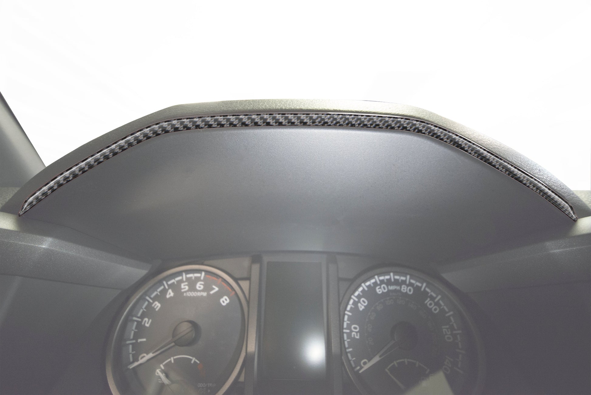 Dashboard Accent Overlay Fits 2016-2023 Toyota Tacoma by Tufskinz.com