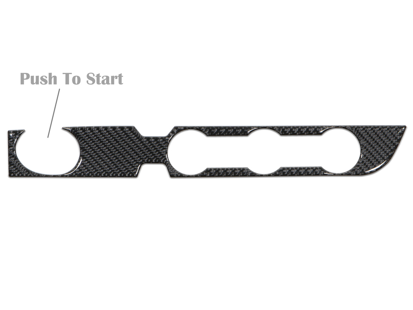 Climate Control Accent Overlay Fits 2016-2023 Toyota Tacoma by Tufskinz.com