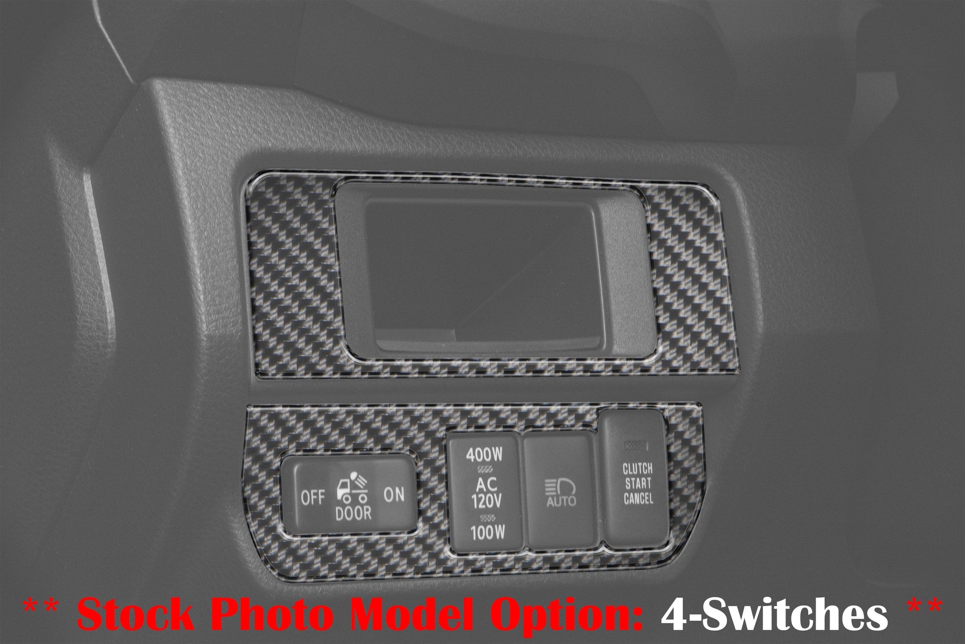Dim Light Control Accent Overlays Fits 2016-2023 Toyota Tacoma by Tufskinz.com