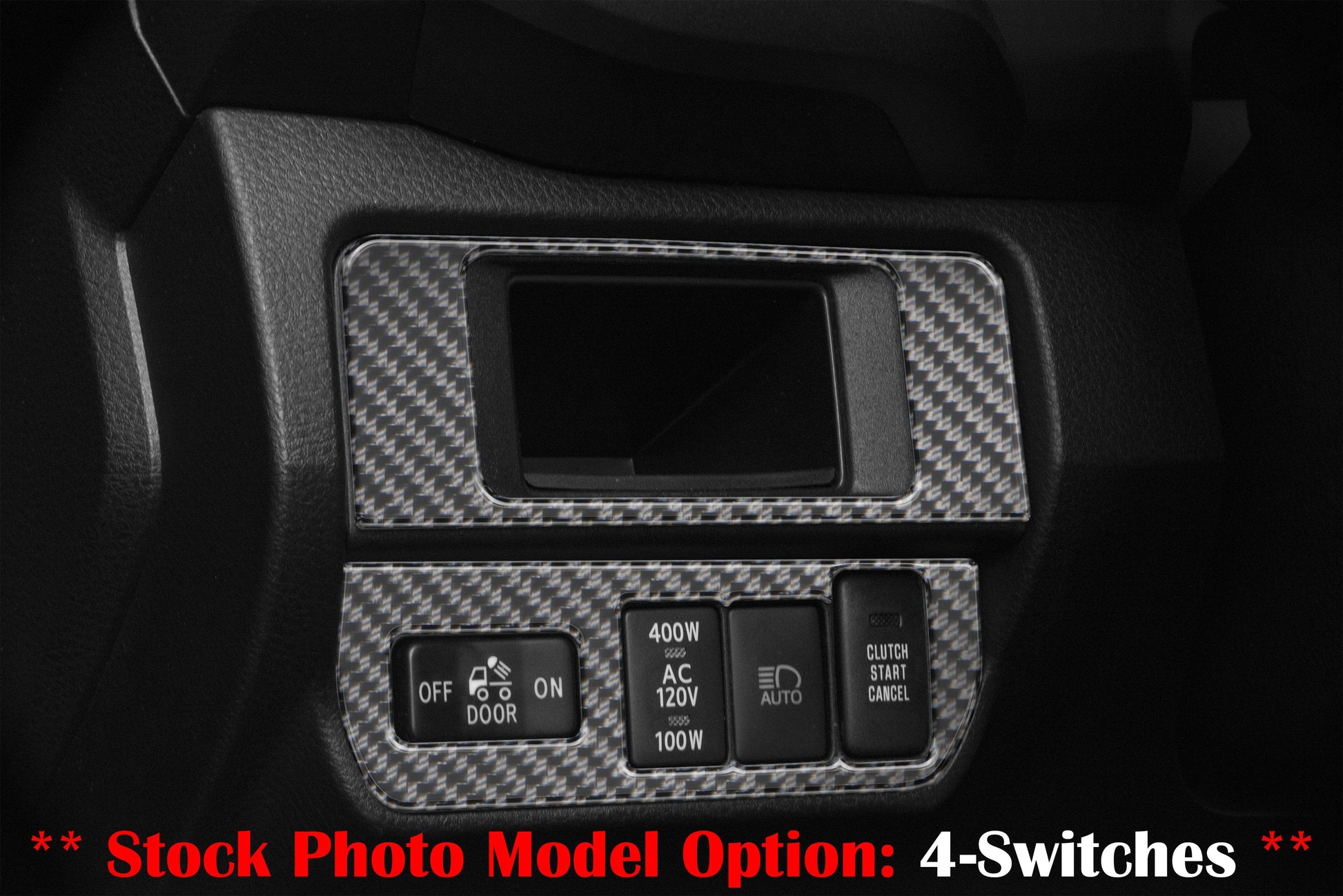 Dim Light Control Accent Overlays Fits 2016-2023 Toyota Tacoma by Tufskinz.com
