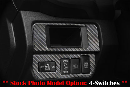Dim Light Control Accent Overlays Fits 2016-2023 Toyota Tacoma by Tufskinz.com