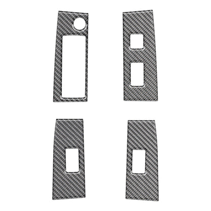 Door Switch Panel Accent Overlays Fits 2016-2023 Toyota Tacoma by Tufskinz.com