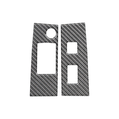 Door Switch Panel Accent Overlays Fits 2016-2023 Toyota Tacoma by Tufskinz.com