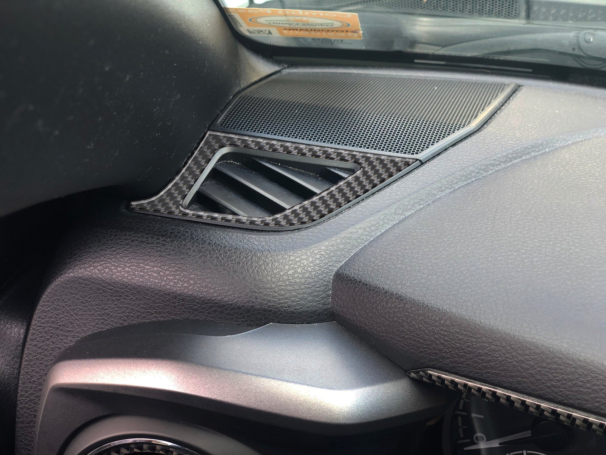 Upper Vent Accent Overlays Fits 2016-2023 Toyota Tacoma by Tufskinz.com