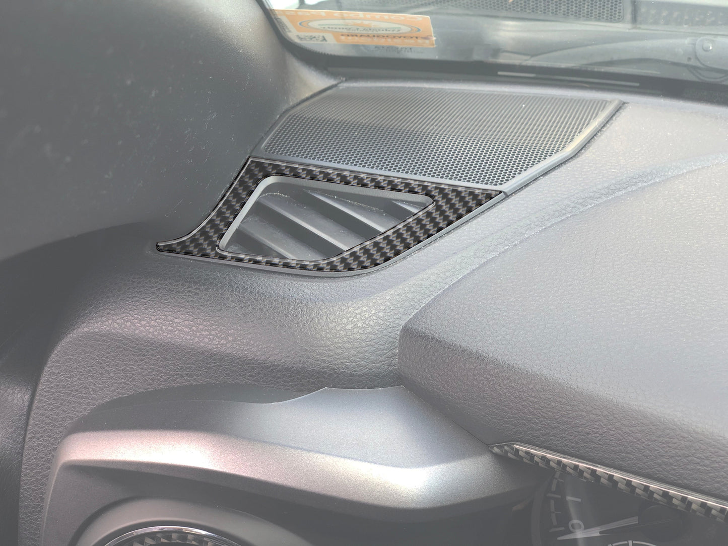 Upper Vent Accent Overlays Fits 2016-2023 Toyota Tacoma by Tufskinz.com