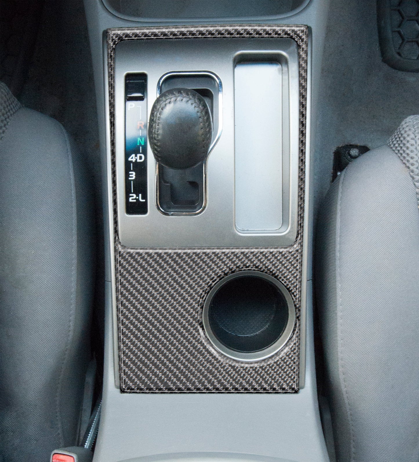 Center Console Accent Overlay Fits 2005-2015 Toyota Tacoma by Tufskinz.com
