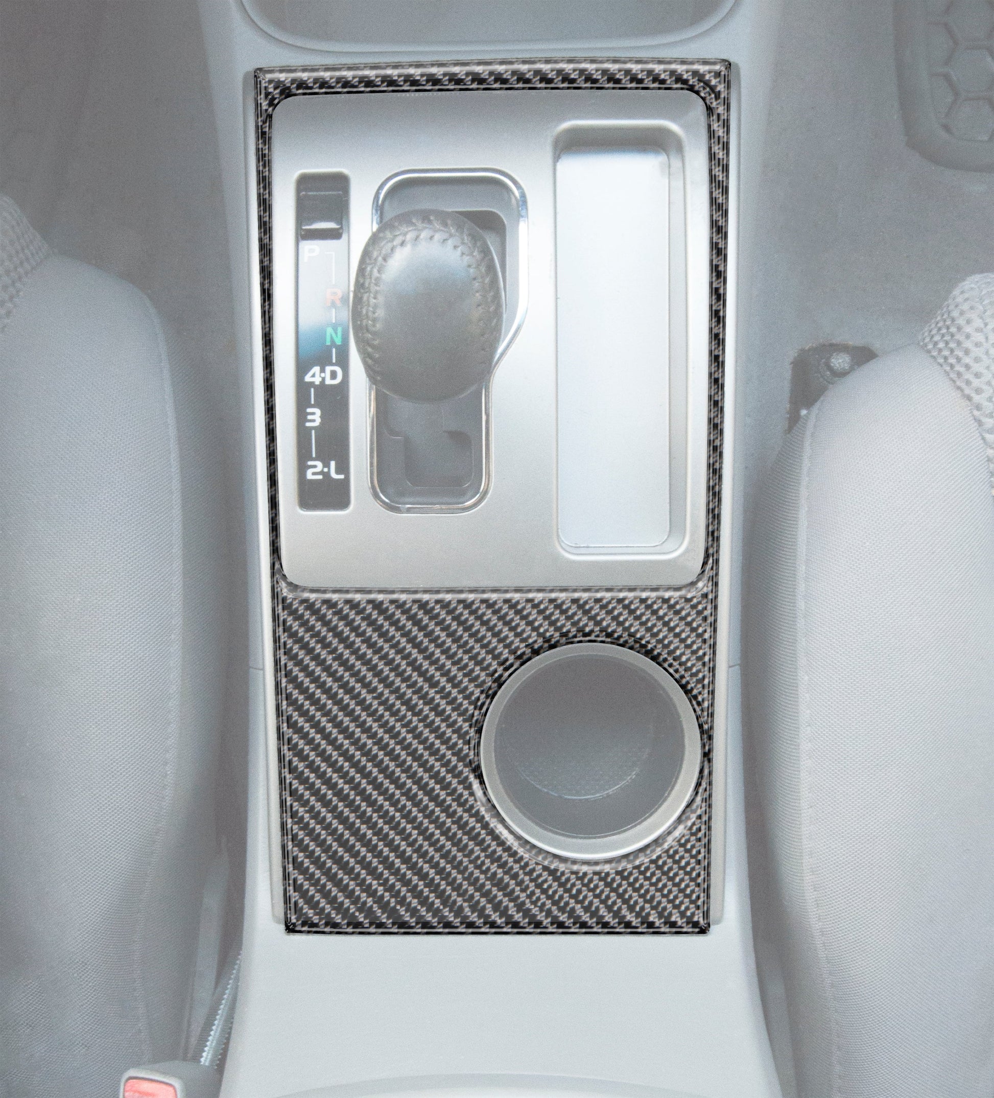 Center Console Accent Overlay Fits 2005-2015 Toyota Tacoma by Tufskinz.com