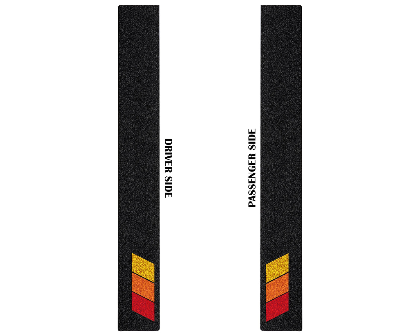 Door Sill Protection Overlays Fits 2005-2023 Toyota Tacoma by Tufskinz.com