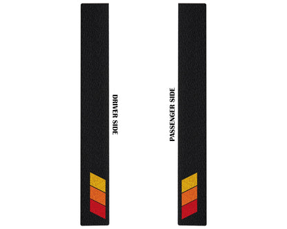 Door Sills Protection Overlay Fits 2007-2021 Toyota Tundra by Tufskinz.com
