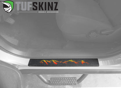 Door Sill Protection Overlays Fits 2005-2023 Toyota Tacoma by Tufskinz.com
