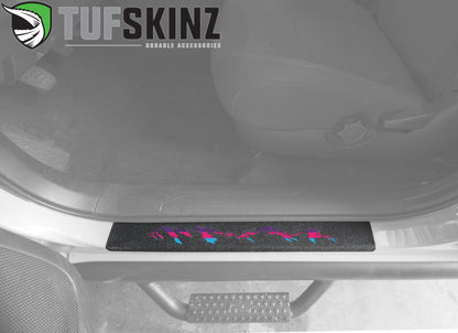 Door Sill Protection Overlays Fits 2005-2023 Toyota Tacoma by Tufskinz.com