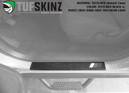Door Sill Protection Overlays Fits 2005-2023 Toyota Tacoma by Tufskinz.com