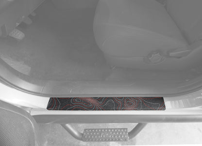 Door Sill Protection Overlays Fits 2005-2023 Toyota Tacoma by Tufskinz.com