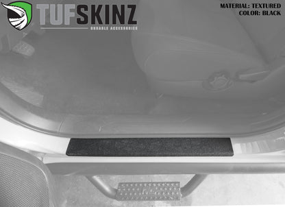 Door Sill Protection Overlays Fits 2005-2023 Toyota Tacoma by Tufskinz.com