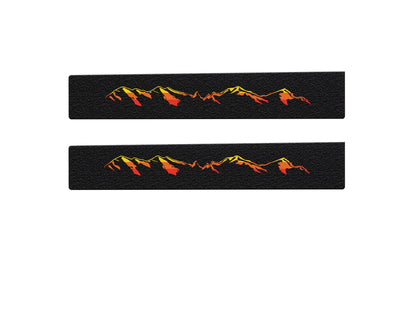 Door Sill Protection Overlays Fits 2005-2023 Toyota Tacoma by Tufskinz.com