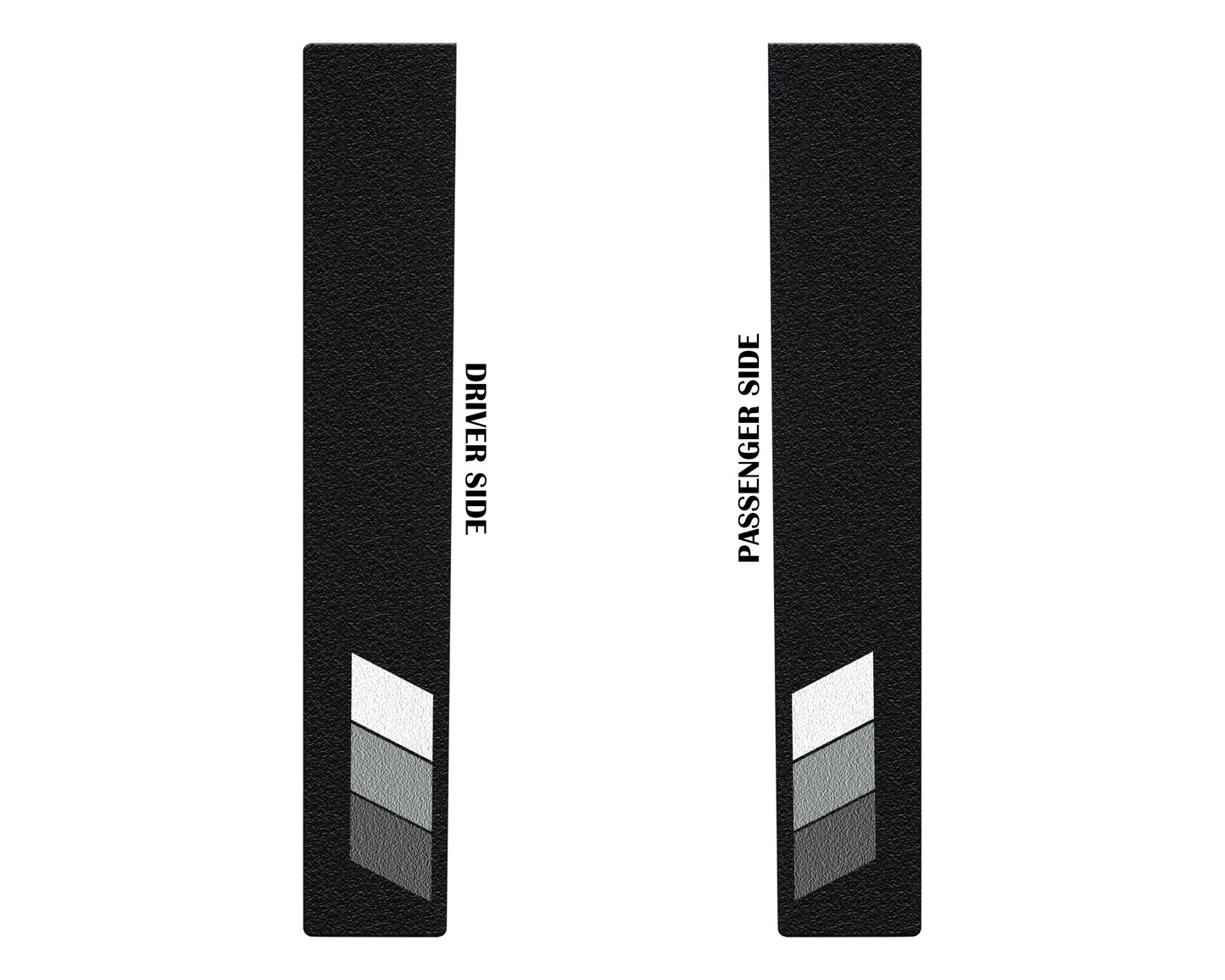 Door Sill Protection Overlays Fits 2005-2023 Toyota Tacoma by Tufskinz.com